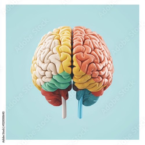Artistic representation of brain plasticity in human cognition and learning experiences