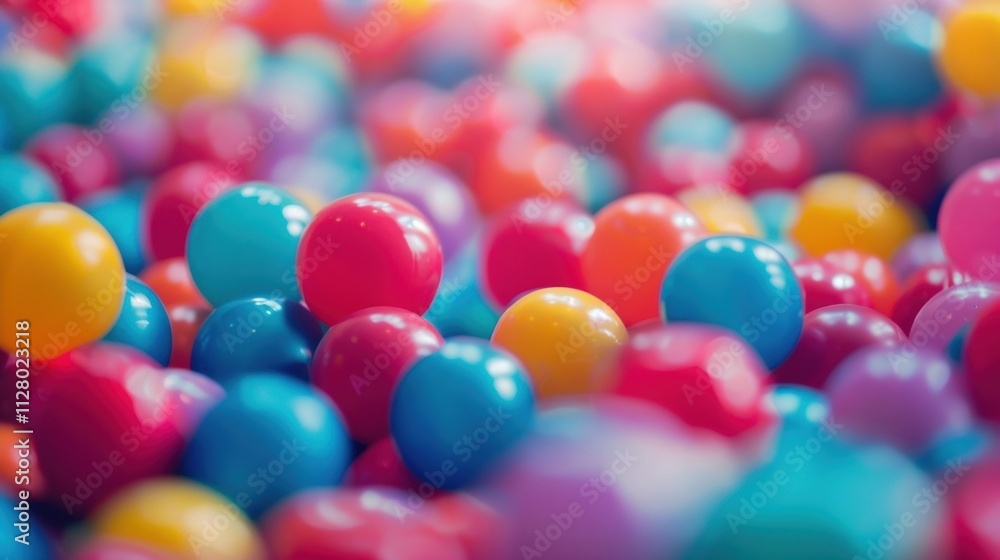 Blurry mass of bouncing bodies on colorful surfaces. Blurry mass of bouncing bodies on colorful surfaces.