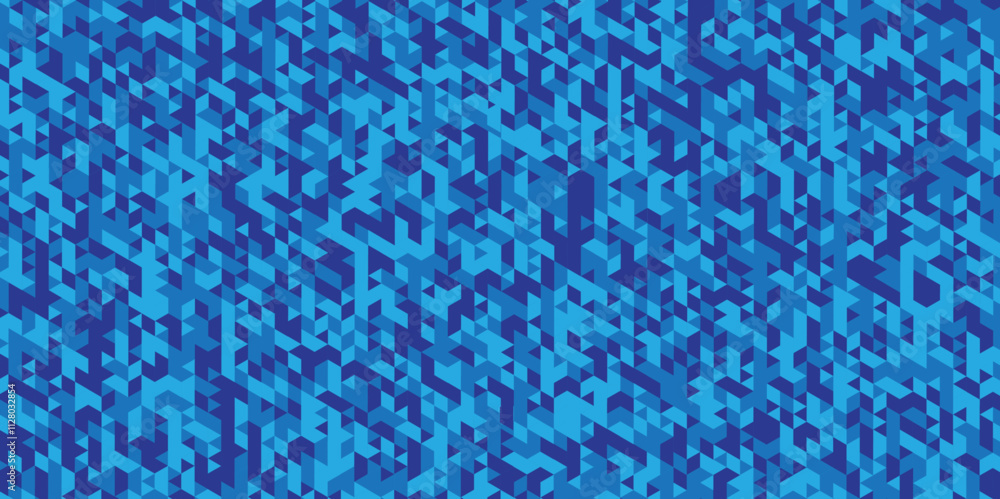 Abstract geometric blue and green background seamless mosaic and low polygon triangle texture wallpaper. Triangle shape retro wall grid pattern geometric ornament tile vector square element. Abstract geometric blue and green background seamless mosaic and low polygon triangle texture wallpaper. Triangle shape retro wall grid pattern geometric ornament tile vector square element.