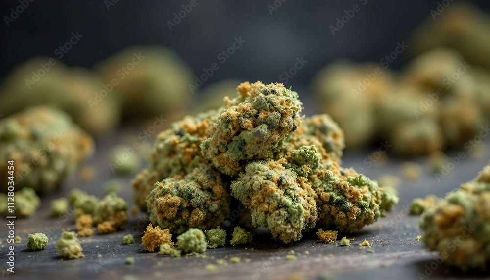 Fototapeta premium Cannabis bud