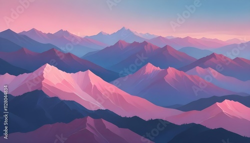 Mountain Background Mount Everest Sunset Sunrise Landscape Natural Beauty Peaks Hills Volcano View