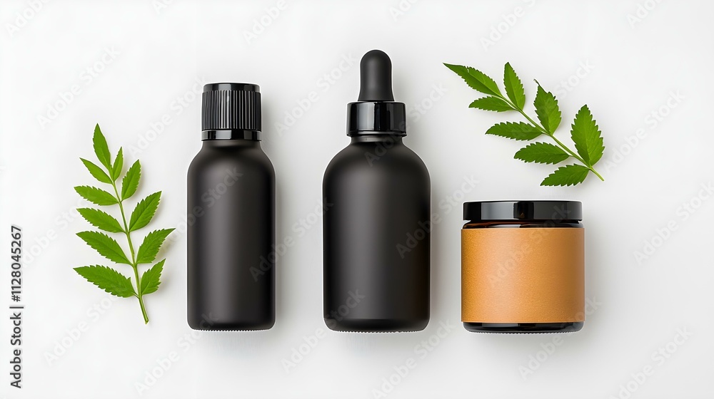 Organic Skincare Product Mockup Organic Skincare Product Mockup