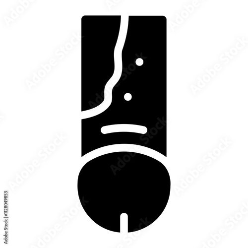 penis glyph icon