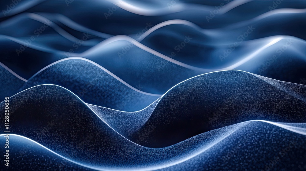 A clean and modern blue wave design, crafted as an abstract background for professional, creative, or minimalist visual themes A clean and modern blue wave design, crafted as an abstract background for professional, creative, or minimalist visual themes