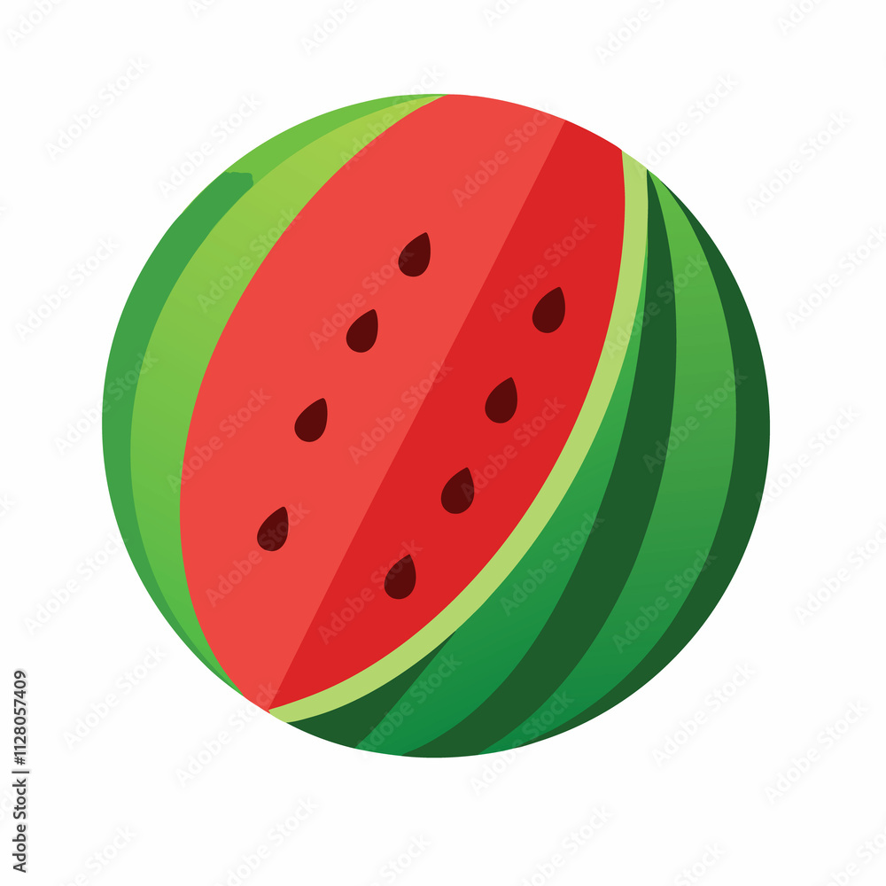 Fresh Watermelon fruit food Royalty Free Stock vector illustration on white background .Watermelon slice fruit food Royalty Free Stock image vector illustration on white background . Fresh Watermelon fruit food Royalty Free Stock vector illustration on white background .Watermelon slice fruit food Royalty Free Stock image vector illustration on white background .