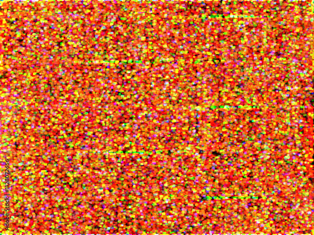 Warm color background, red, green, gold block pattern, multicolored stripes, abstract background. Warm color background, red, green, gold block pattern, multicolored stripes, abstract background.