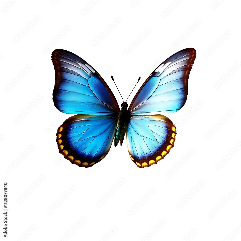 Fototapeta premium butterfly isolated on white