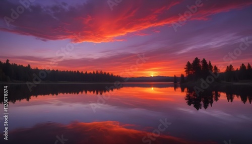 Wallpaper Mural Morning Sunrise Evening Sunset Ocean Palm Coconut Tree Sunlight Peaceful Horizon Background Texture Torontodigital.ca