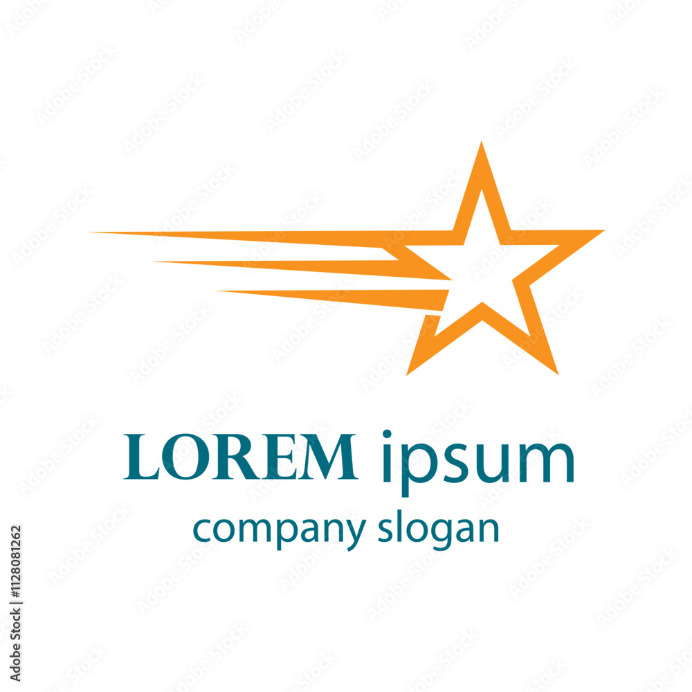 successful victory star logo design successful victory star logo design