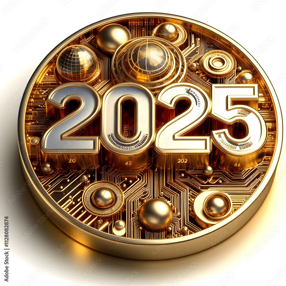 Shiny Golden New Year 2025 Shiny Golden New Year 2025