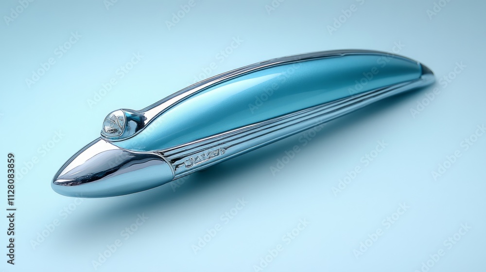 Retro Light, Turquoise and Chrome, Decorative. Retro Light, Turquoise and Chrome, Decorative.