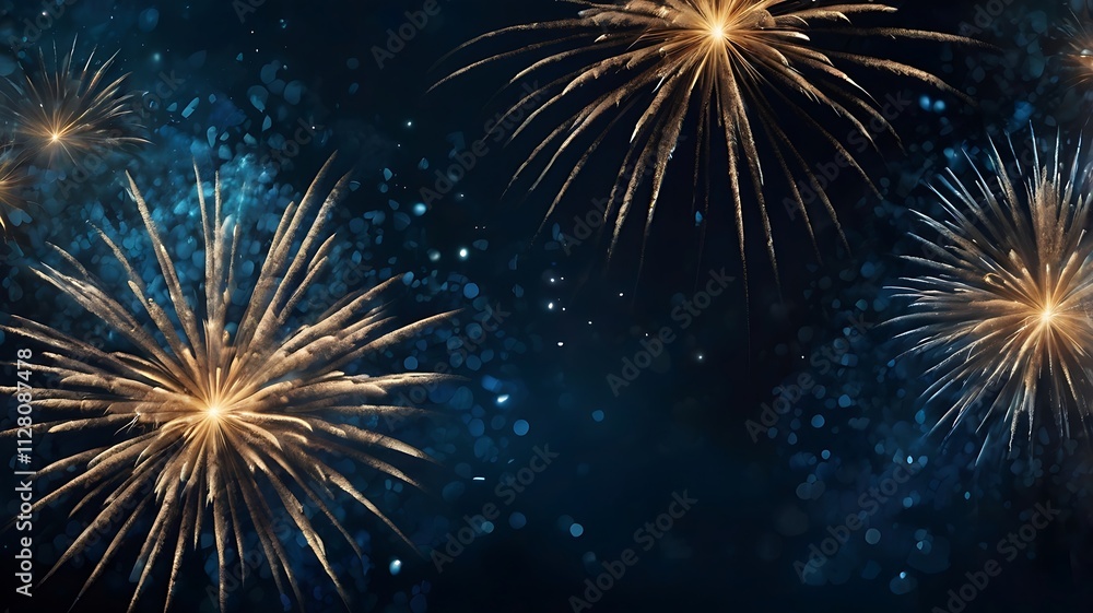 background copy space explosion of fireworks with bright colors, new year, festival, greeting background copy space explosion of fireworks with bright colors, new year, festival, greeting