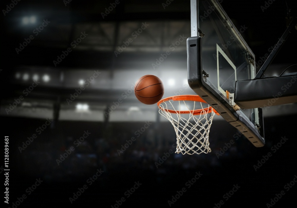 A ball Mid-flight as seen Through the Net, Symbolizing the Decisive Shot A ball Mid-flight as seen Through the Net, Symbolizing the Decisive Shot