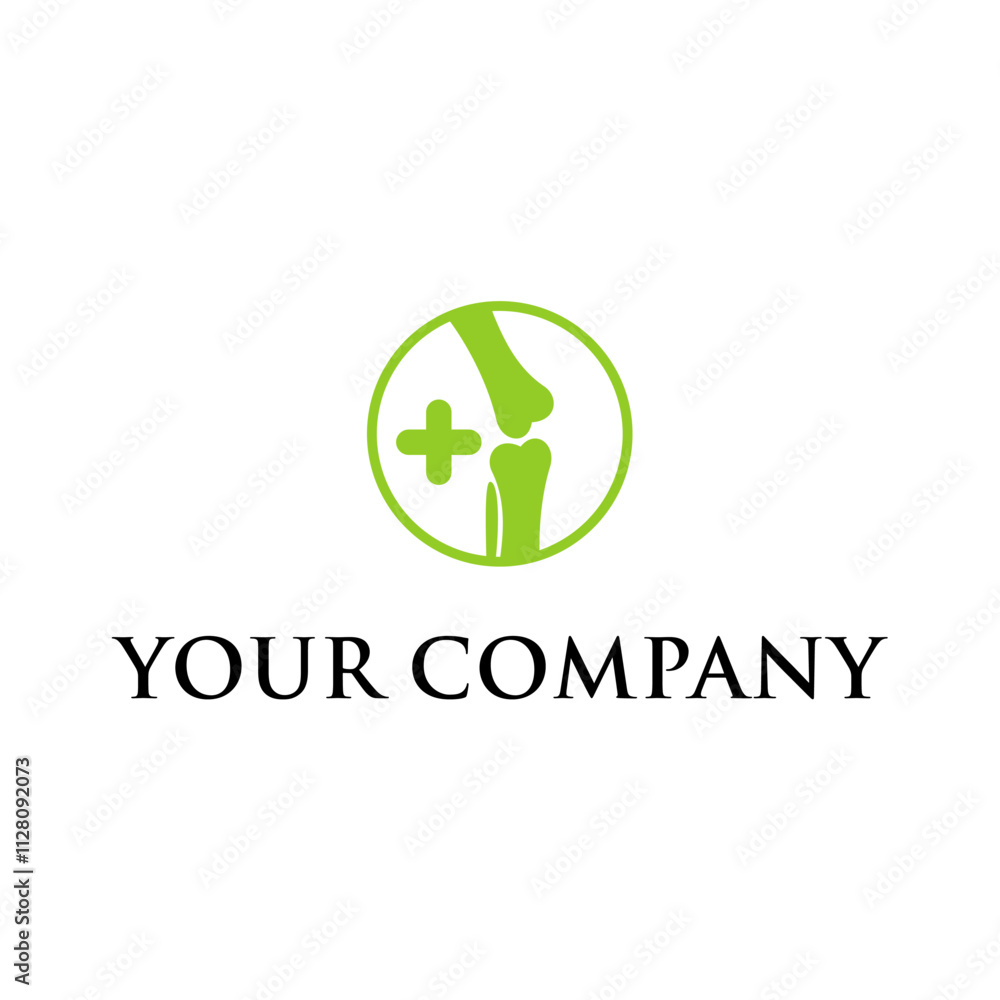 modern and clean health clinic logo concept modern and clean health clinic logo concept
