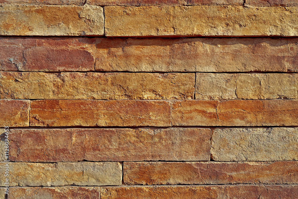 Detailed texture of a brick wall with visible mortar, ideal for architectural themes Detailed texture of a brick wall with visible mortar, ideal for architectural themes