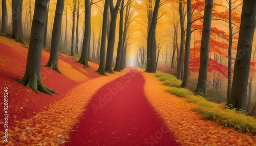 Green Forest Sun Sky Pine Bamboo Trees Jungle Canopy Background Summer Spring Autmn Camping Travel