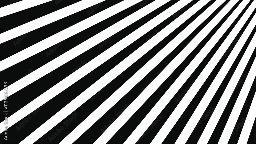 Black and white sunbrush abstract with line stripes Black and white sunbrush abstract with line stripes