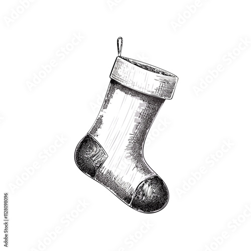 Christmas Socks Sock Sketch Celebration Decoration Winter Event Festival of X-Mas
