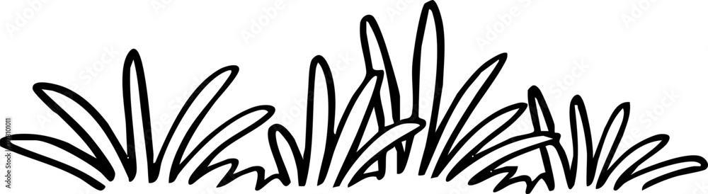 hand drawn cartoon vector side view of tree decoration. hand drawn cartoon vector side view of tree decoration.
