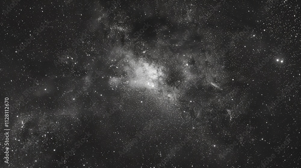 Fototapeta premium Black night sky vast universe background