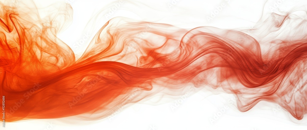 Fire on a white background. Fire on a white background.