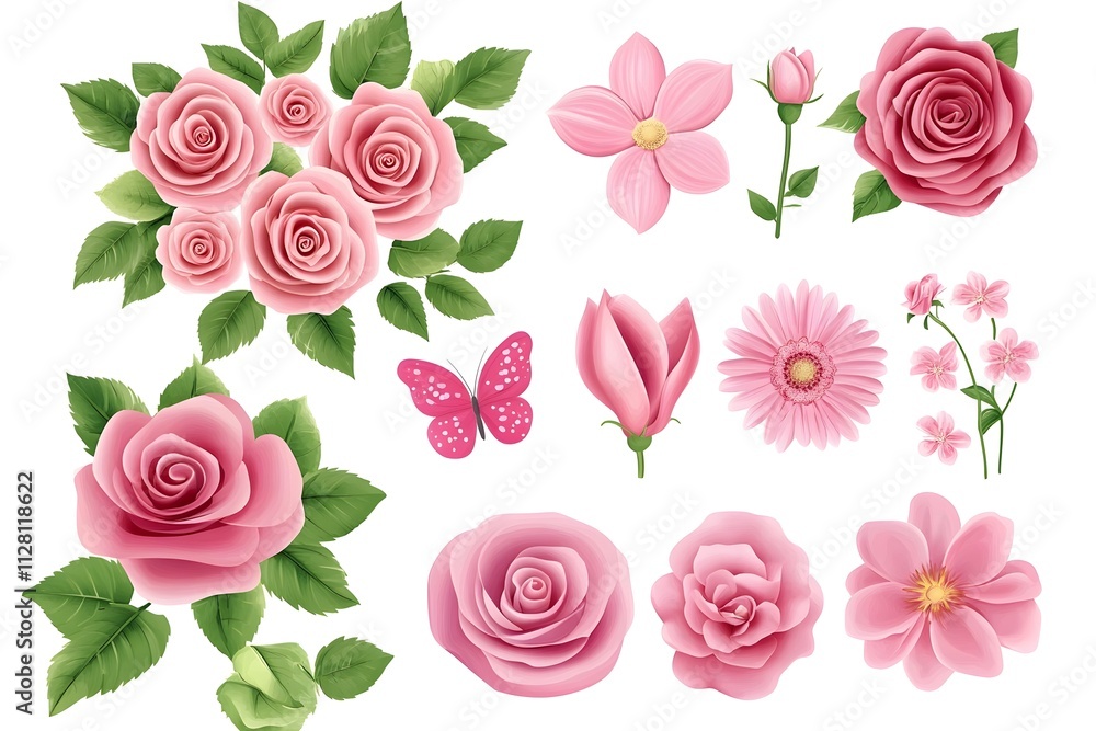 Set of differents flower linen on white background.
Set of decorative floral design elements. Flat cartoon vector illustration. Illustration of nature flower spring and summer in garden. Set of differents flower linen on white background.
Set of decorative floral design elements. Flat cartoon vector illustration. Illustration of nature flower spring and summer in garden.