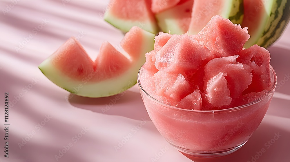 Watermelon Slush is a refreshing treat, bursting with vibrant pink hues. Perfect for hot summer days, it offers a delicious, icy delight, ideal for parties and relaxation. Watermelon Slush is a refreshing treat, bursting with vibrant pink hues. Perfect for hot summer days, it offers a delicious, icy delight, ideal for parties and relaxation.