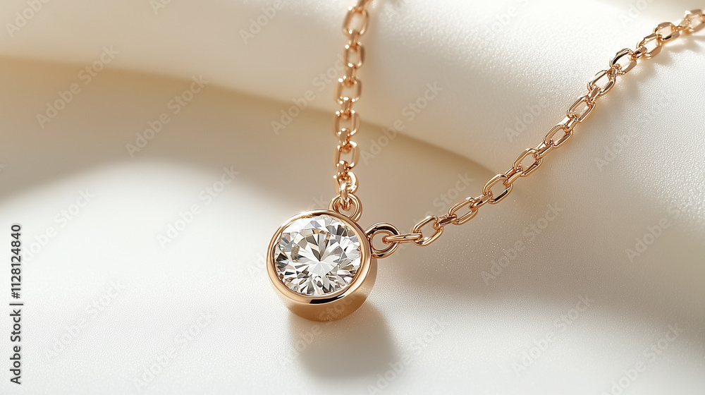 Fototapeta premium ダイヤモンドのネックレス・アクセサリー