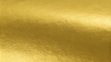 Gold foil leaf shiny metallic wrapping paper texture background for wall paper decoration element

