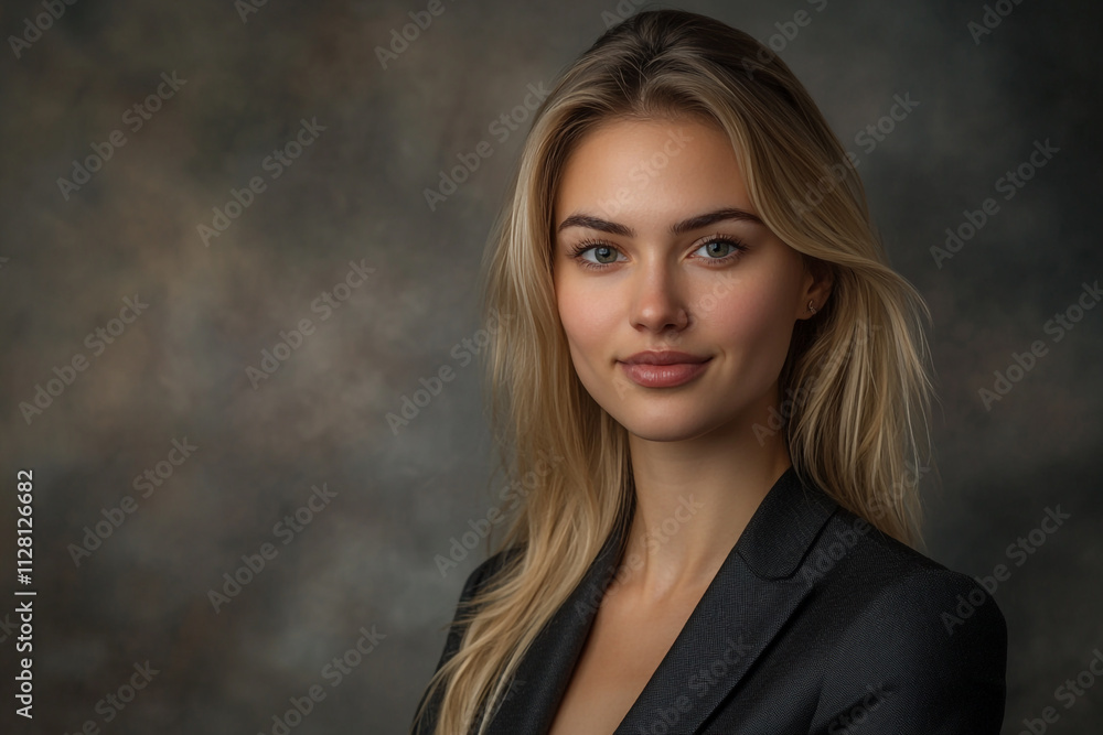 Portrait of a Beautiful Young Woman Portrait of a Beautiful Young Woman