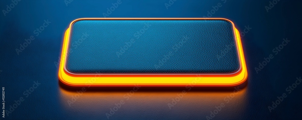 Modern Abstract Design with Bright Neon Accents Modern Abstract Design with Bright Neon Accents