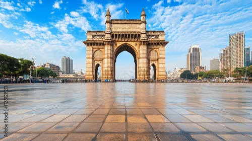 Gateway India Mumbai It large ornate archway of India, Mumbai