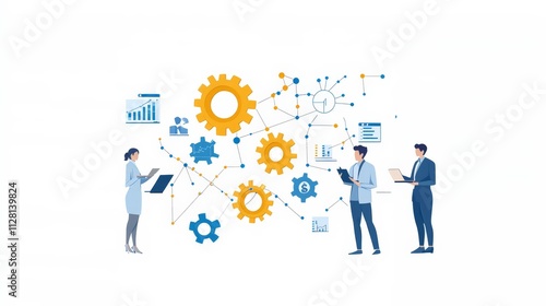 Business Team Collaboration for Success.