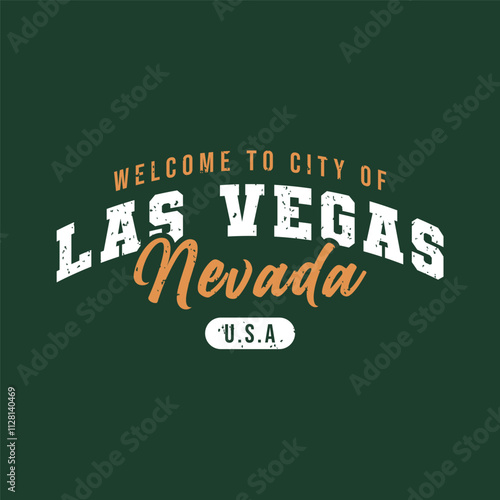 Las Vegas Authentic Edition T Shirt Design