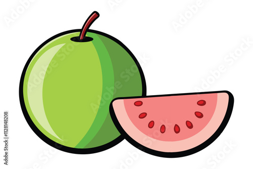 Guava and slice of Guava