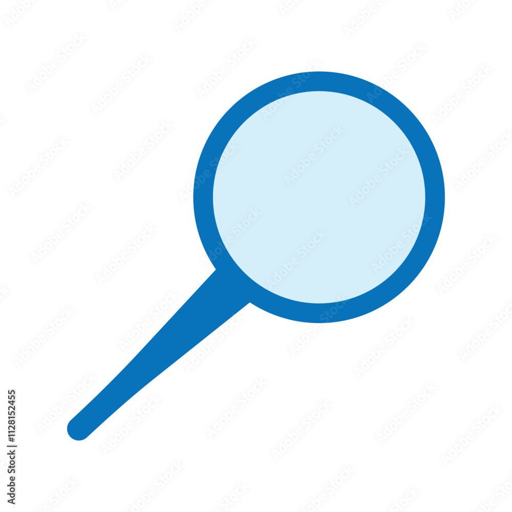 Magnifying glass icon for search and discovery Magnifying glass icon for search and discovery