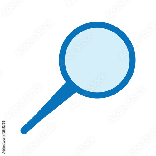 Magnifying glass icon for search and discovery