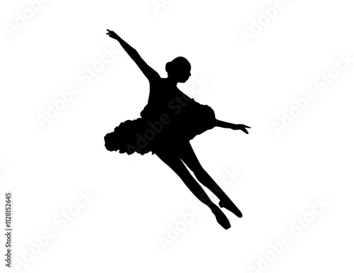 Ballet Dancing Silhouettes. Dance ballet silhouettes. Dancer woman people. Female ballerina recital silhouette. Set of dance ballet silhouette illustrations. Dance ballet vector. 