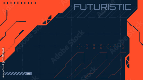 Retro futuristic cyberpunk background vector design