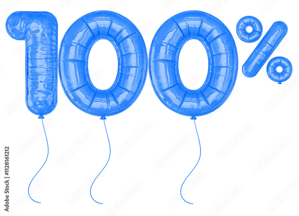 100 Percent Blue Balloon Discount Offer 100 Percent Blue Balloon Discount Offer