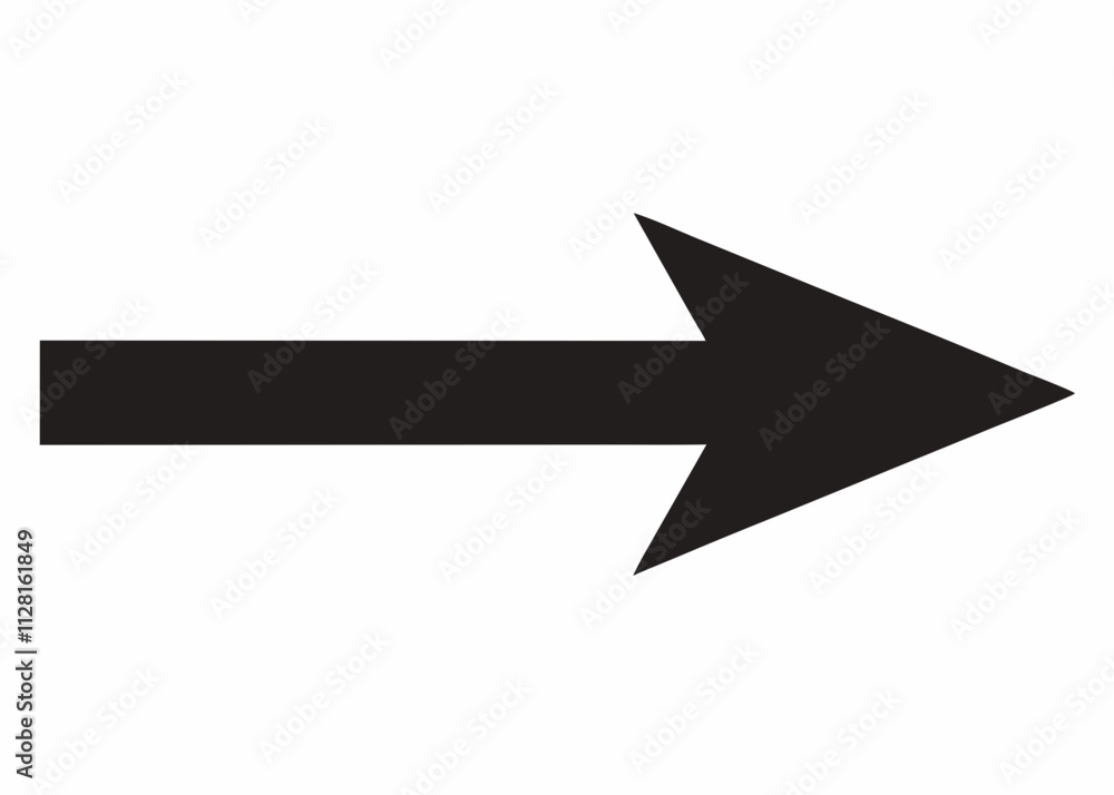Black Solid Arrow Icon Pointing Right Black Solid Arrow Icon Pointing Right