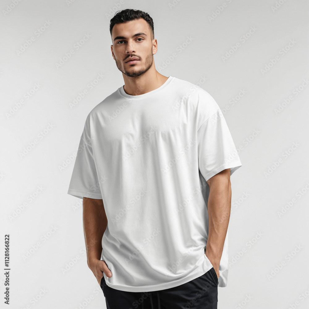 Fototapeta premium white tshirt for mockup