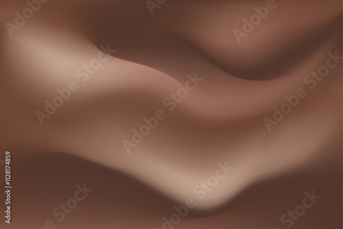 mocha mousse color of the year 2025, trendy mocha  matte creamy texture  background, cover,  wallpaper, template, vector