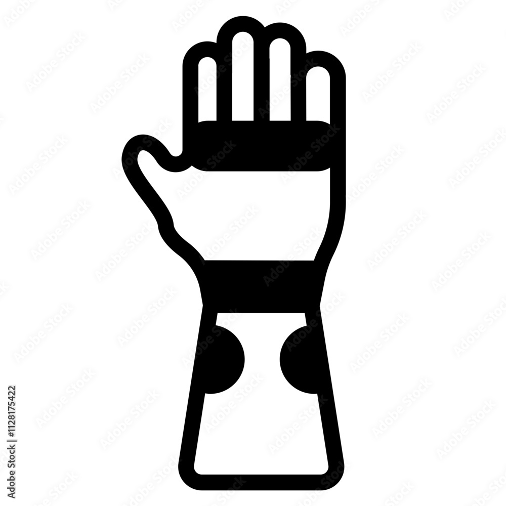 Advanced prosthetics Solid Icon Advanced prosthetics Solid Icon