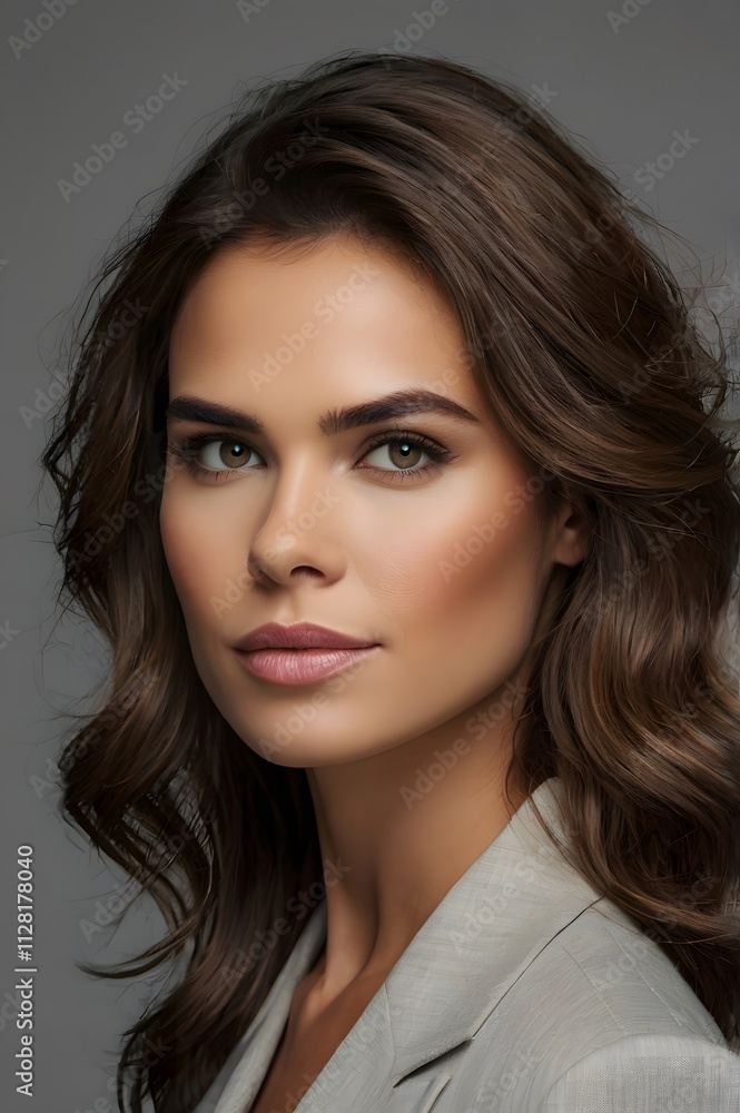 Photography of a Professional Woman with a Confident and Elegant Expression Photography of a Professional Woman with a Confident and Elegant Expression