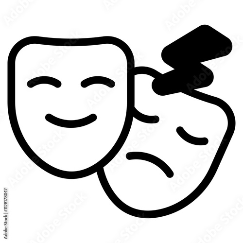 Bipolar Solid Icon