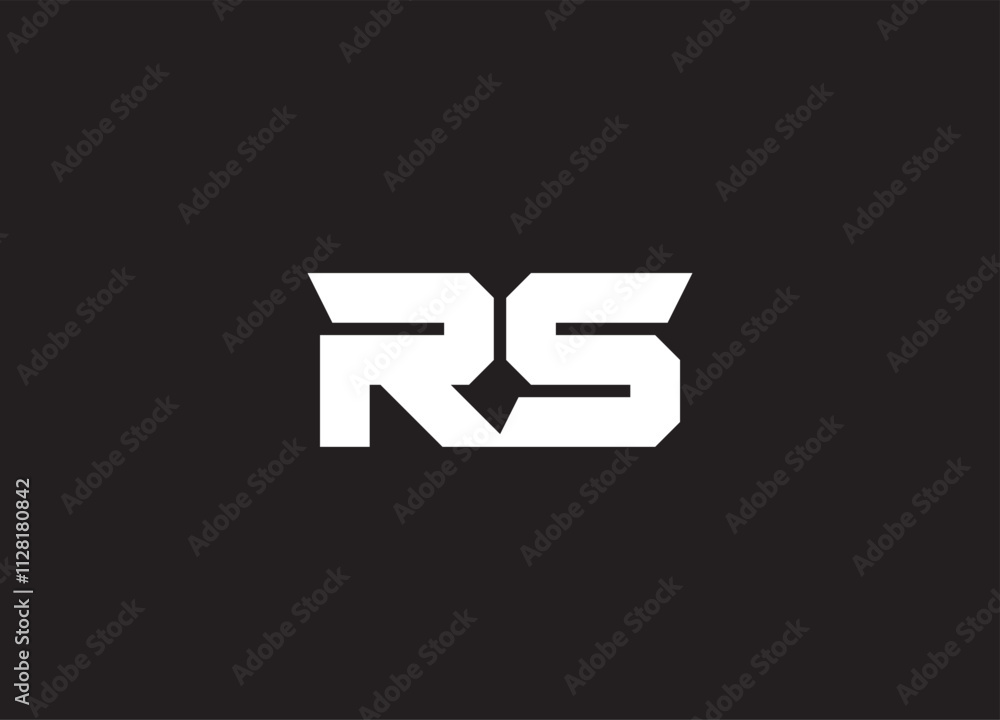 RS letter logo and initial logo design RS letter logo and initial logo design
