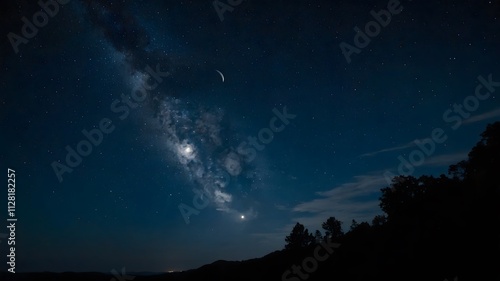 Wallpaper Mural stars in the night Torontodigital.ca