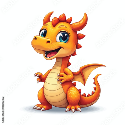 red dragon cartoon