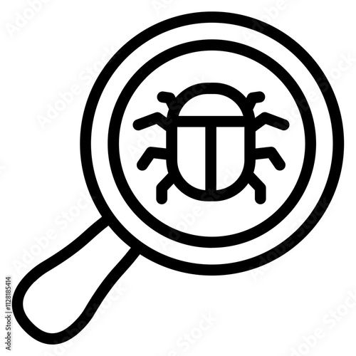 Debugger Line Icon